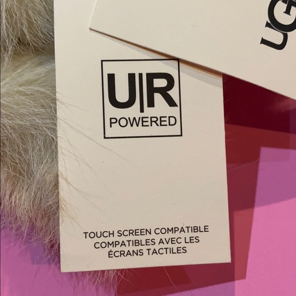 🔥🔥🔥NWT UGG Genuine Sherling Trim Leather Gloves - Picture 3 of 8